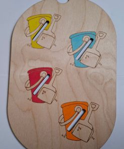 Petit insert seau de couleur