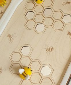 Petit insert alveole des abeilles