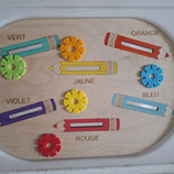 Petit insert crayon de couleur