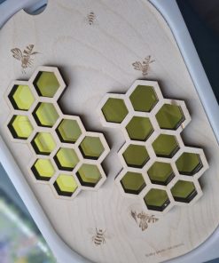 Petit insert abeille translucide