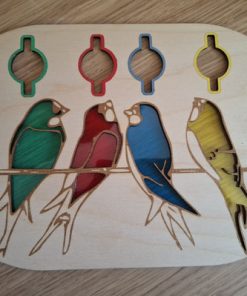 Petit insert l'oiseau translucide