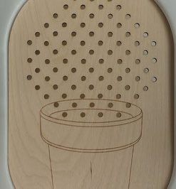 Petit insert pot de fleure