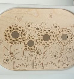 Petit insert jardin de fleure