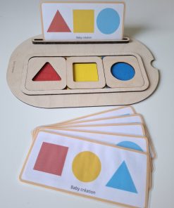 Associe les formes et les couleurs