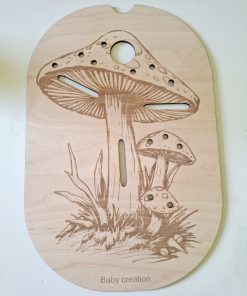 Grand champignon naturel