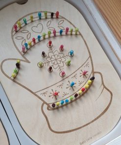 Le gant d’hiver à picots