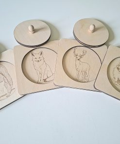 Mes premiers puzzles des animaux de la forêt