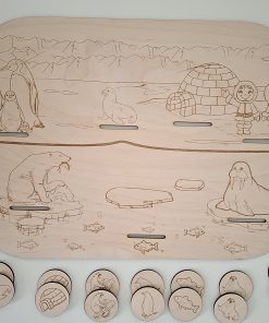 La famille des animaux du froid