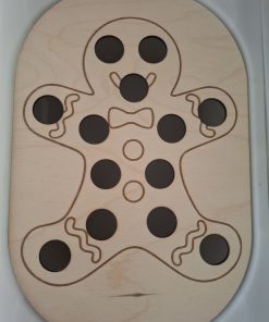 Pain d’épices (boules de coton & boutons Fantacore) 🍪