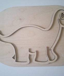 Petit dinosaure  de transvasement