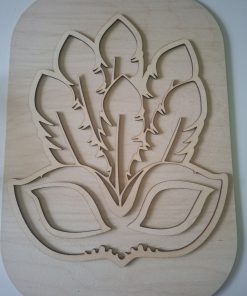 Grand support  Masque de carnaval transvasement