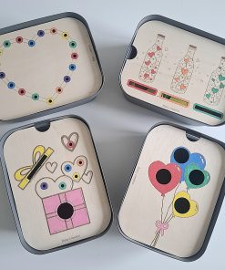 Pack  Saint-Valentin : Inspiration Montessori avec les bacs