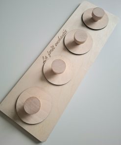 Grand puzzle évolutif en bois