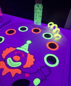 Grand support jongleur fluo