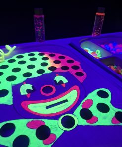 Grand support clown fluo