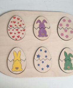 Puzzle oeuf de paques