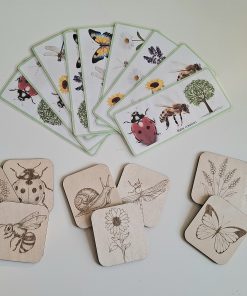 Associe et découvre le printemps sans le support