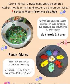 🌸 Atelier TERMINER Éveil Floral : C'est le Printemps !