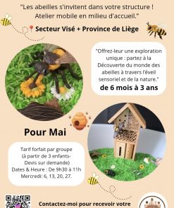 🌸 Atelier  :  L 'abeille.