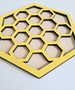 Plateau "L’ Alvéole" jaune