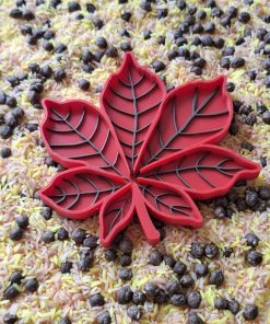 Grande Feuille rouge d'Automne pour Transvasement