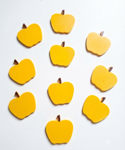 Lot de 10 Pommes jaunes